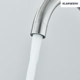 thumbnail of Félix | Grifo de agua potable de 3 vías de plata cepillada premium | Grifo de cocina de ósmosis de acero inoxidable 360 grados | Filtrar 3 conexiones