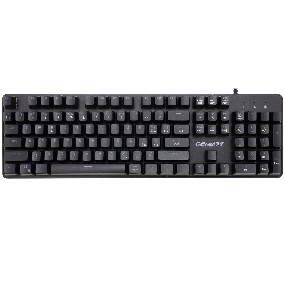 Tastiera Meccanica Da Gaming Rgb Colorata Gioco Usb Cablata Pc 5 Profili
