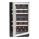 thumbnail of Vinoteca Vinobox 40 2T inox 33 botellas 2 temperaturas, de 5º a 10º y de 10º a 18ºC, 90 W, 4 baldas de madera extraíble