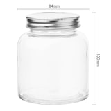 thumbnail of Glazen pot met schroefdeksel 330 ml - Set van 6 - Vogue. Vogue