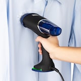 thumbnail of PRINCESS Plancha de vapor portátil, plegable, salida de vapor continua de 20 g/min, mata las bacterias y los ácaros del polvo, 1100 W