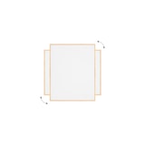 thumbnail of Allboards Weiß Pinnwand mit Holz Rahmen 100x80cm Korktafel Korkwand Pinnwand Kork Oberfläche