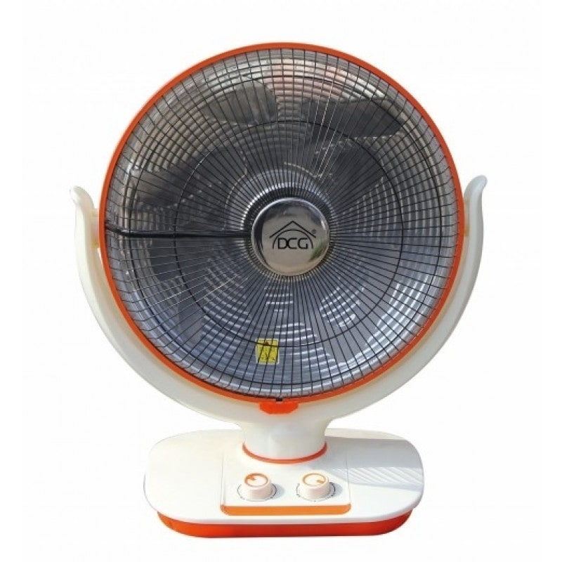 Stufa oscillante al carbonio 900 watt diametro 40 cm timer dcg sa9660n