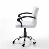 thumbnail of Oreste Luchetta poltrona da ufficio TACHIE WHITE in pelle sintetica H.82 x L.57 x P.56 cm Bianca