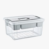 thumbnail of Caixa de Arrumação VARNO Cinza 16L