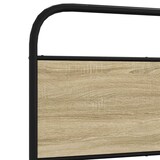 thumbnail of vidaXL Bettgestell ohne Matratze 107x203 cm Sonoma-Eiche Holzwerkstoff