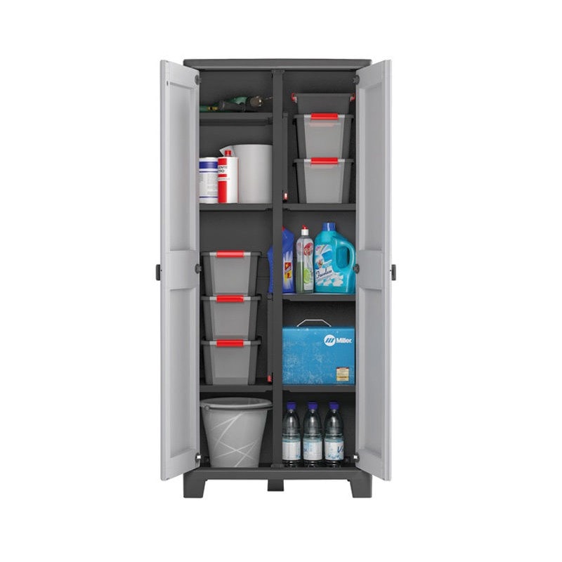 Armadio da esterno portascope in plastica titan multispace cabinet keter
