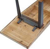 thumbnail of Sitzbank HWC-A15b, Esszimmerbank Bank, Tanne Holz rustikal massiv MVG-zertifiziert 160cm