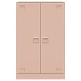 thumbnail of vidaXL Dressoir 67x39x107 cm staal roze