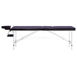 thumbnail of Helloshop26 - Klappbare 3-teilige Massageliege Edelstahl lila 02_0001828