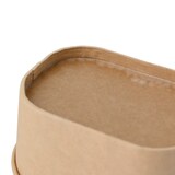 thumbnail of greenbox - Kartonschale / Salatschale 250 ml, 11 x 8 x 5 cm, braun, rechteckig, 50 St.