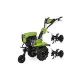 thumbnail of Motoculteur à essence 7CV 4T 5200W 212 cm3 Motobineuse avec Fraises et Butteur VITO