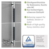 thumbnail of WENKO Edelstahl Wandhaltegriff Secura 65,5 cm