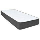 thumbnail of vidaXL Boxspringbett Dunkelgrau Stoff 100x200 cm