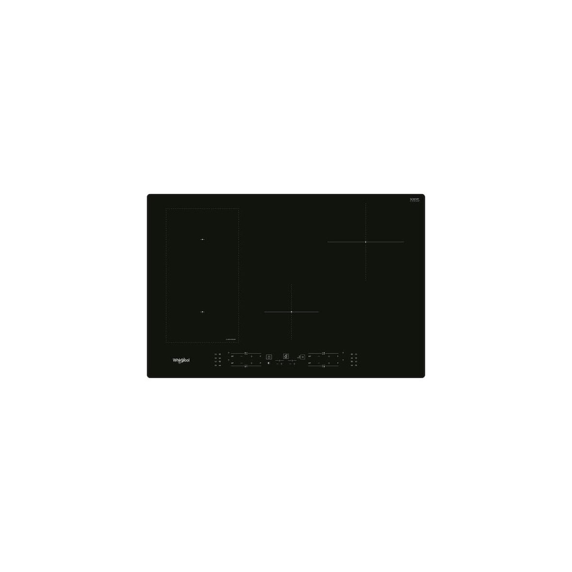 Plaque De Cuisson Induction 4 Foyers Verre Vitrocéramique 7200w Usage Non Intensif Whirlpool
