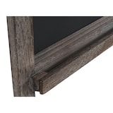thumbnail of Reclamebord HWC-E51, krijtbord, 66x37x27cm Shabby-Look Vintage ~ bruin