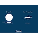 thumbnail of CreaTable Luna Weiss Tafelservice 12-tlg Porzellan