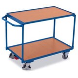 thumbnail of Tischwagen, Tragl. 250kg, Griff Holzplatte, Ladefl. LxB 1000x600mm, Holzböden