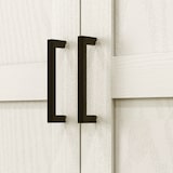 thumbnail of HOMCOM armario despensa cocina armario de cocina con 2 puertas y 16 estantes alacena rústica con estante ajustable 60x40x104 cm crema