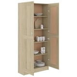 thumbnail of vidaXL Boekenkast Sonoma eiken 82,5x30,5x185,5 cm spaanplaat