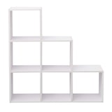 thumbnail of Rebecca Mobili Scaffale Cubi Libreria Moderna Mdf Bianco 6 Scomparti 97,5x97,5x29