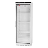 thumbnail of Romux® Armário Expositor Refrigerado ABS 400 Litros 1 Porta Vidro 60 cm Ventilada Branco | Frigorífico Profissional 400 L - 4 Prateleiras e 180 W