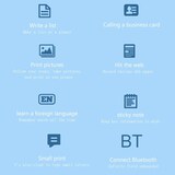 thumbnail of Mini Imprimante Photo Bluetooth Sans Encre Verte Avec Stickers Et Papier YONIS