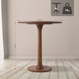 thumbnail of Table d'appoint Morristown Marron