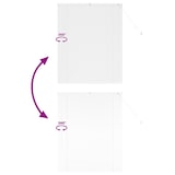 thumbnail of vidaXL Venetiaanse Jaloezieën met gordijnen Wit 130 x 105 cm Aluminium