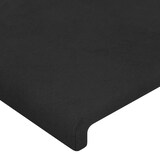 thumbnail of vidaXL Kopfteil mit Ohren Schwarz 83x23x78/88 cm Samt