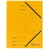 thumbnail of Einschlagmappe mit Gummizug Karton gelb