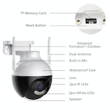 thumbnail of Camera IP Sans Fil HD 8MP Vision Nocturne Détection Intelligente YONIS