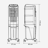 thumbnail of Climatizador 40L Modo Frio e Evaporação