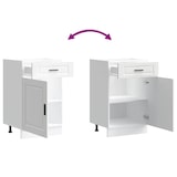 thumbnail of vidaXL Küchenunterschrank Porto Weiß Holzwerkstoff