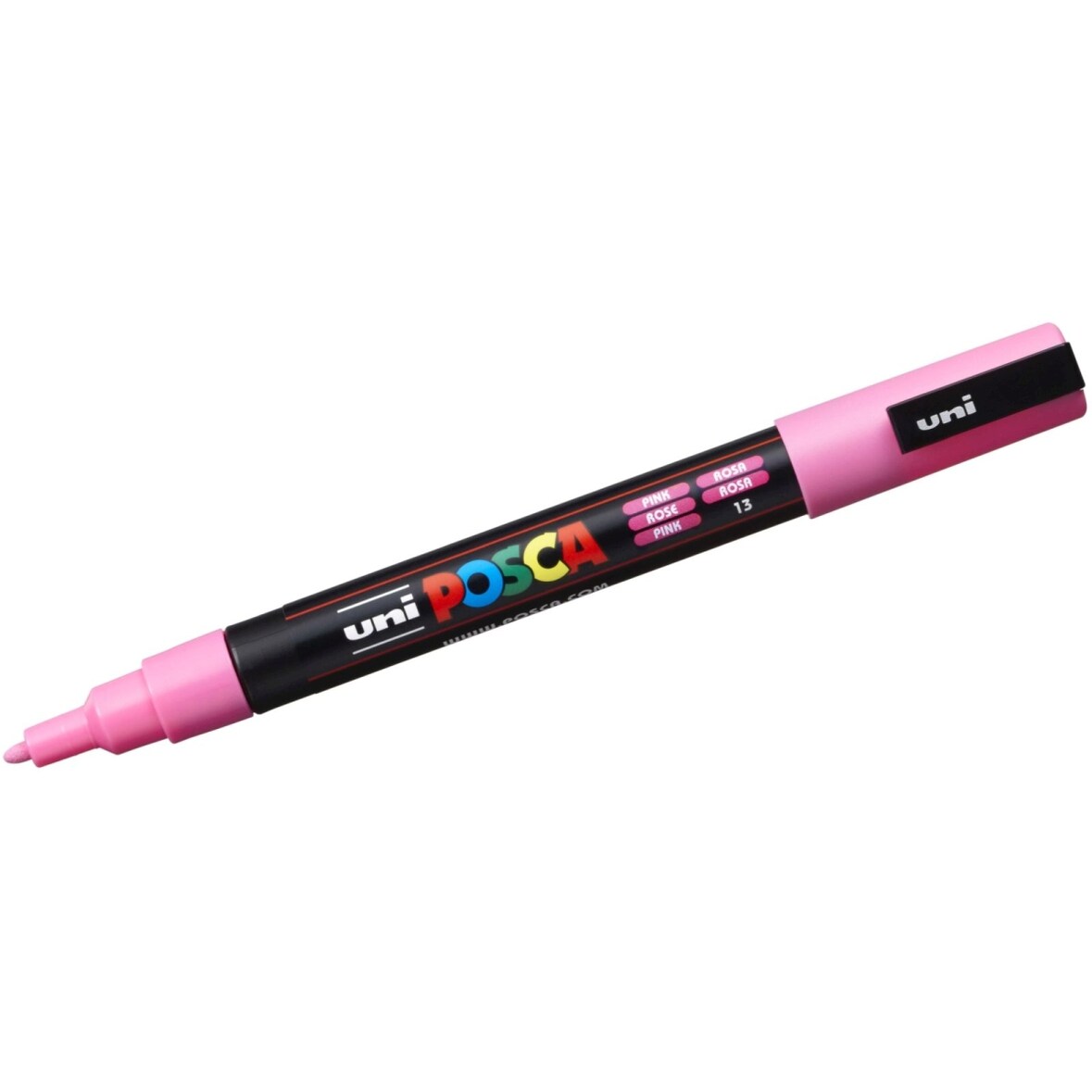 Fasermaler Uni Posca PC-3M 0,9-1,3mm rosa Packung mit 6 Stück