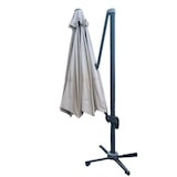 thumbnail of Sombrilla de jardín desplazada Ø350 cm - 360° giratoria, lona de poliéster - Terraza, Balcón, Sombrilla de piscina KZ GARDEN