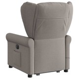 thumbnail of vidaXL Elektrischer Massagesessel mit Aufstehhilfe Taupe Stoff