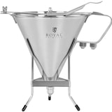 thumbnail of Royal Catering - Royal Catering RCSD-11 Entonnoir ? Piston En Inox Chinois Professionnel De Cuisine (1,8 l, 200 x 240 mm, Acier inoxydable)