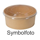 thumbnail of 50x Deckel für Salatschalen 500 ml und 750 ml transparent aus rPET