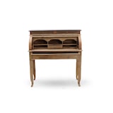 thumbnail of SIT Möbel secretaire massief teakhout | L 100 x B 41 x H 106 cm |natuurlijk, blad koloniaal gekleurd | 06240-34 | Serie SEADRIFT