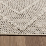 thumbnail of Küchenteppich Bohemian Robust Waschbar Strapazierfähig Terrasse Garten Beige 200x290 cm OEKO-TEX Gekettelt – CORTINA von Kadima Design