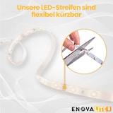 thumbnail of ENOVALITE LED-Streifen ELED700100 2 W/m RGB einstellbar in bunt (RGB)