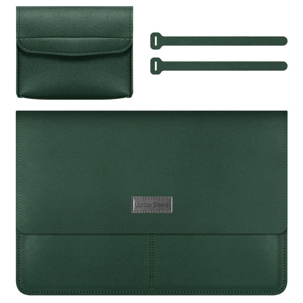 Sacoche Ordinateur Portable Protection Imperméable Ultra-fine 13-14 Pouces Vert Foncé Vert Foncé YONIS