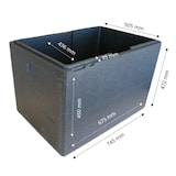 thumbnail of Caja térmica de polipropileno expandido maxiplus 132 litros, para transporte de alimentos (1 unidad)
