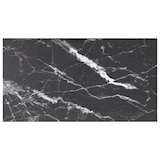 thumbnail of vidaXL Tischplatte Schwarz 120x65 cm 8 mm Hartglas in Marmoroptik