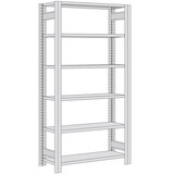 thumbnail of PROREGAL Fachbodenregal FALKE | Medium-Duty | Grundregal | HxBxT 250x128x50cm | 6 Ebenen | Fachlast 250kg | Beidseitig nutzbar | Verzinkt