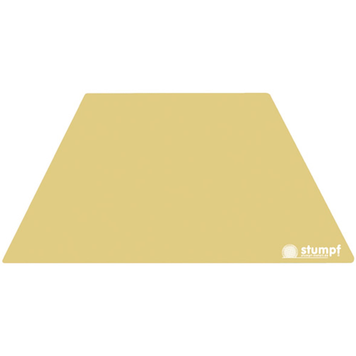 PROREGAL Kennzeichnungsaufkleber für Trapez-Einwurfklappen zur Farbcodierung, Sandgelb, Aufkleber, Piktogramm, Folie mit Symbolen