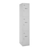 thumbnail of SimonRack Taquillas Vestuario Metálica, 1800x400x500 mm, 3 Puertas, Incluye Llave, Gris - Simonlocker