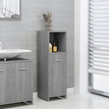 thumbnail of vidaXL Badschrank Grau Sonoma 30x30x95 cm Holzwerkstoff