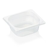 thumbnail of Bac GN 1/6 polypropylène H 65 mm 0,7 ltr transparent GN 89 - Was Germany